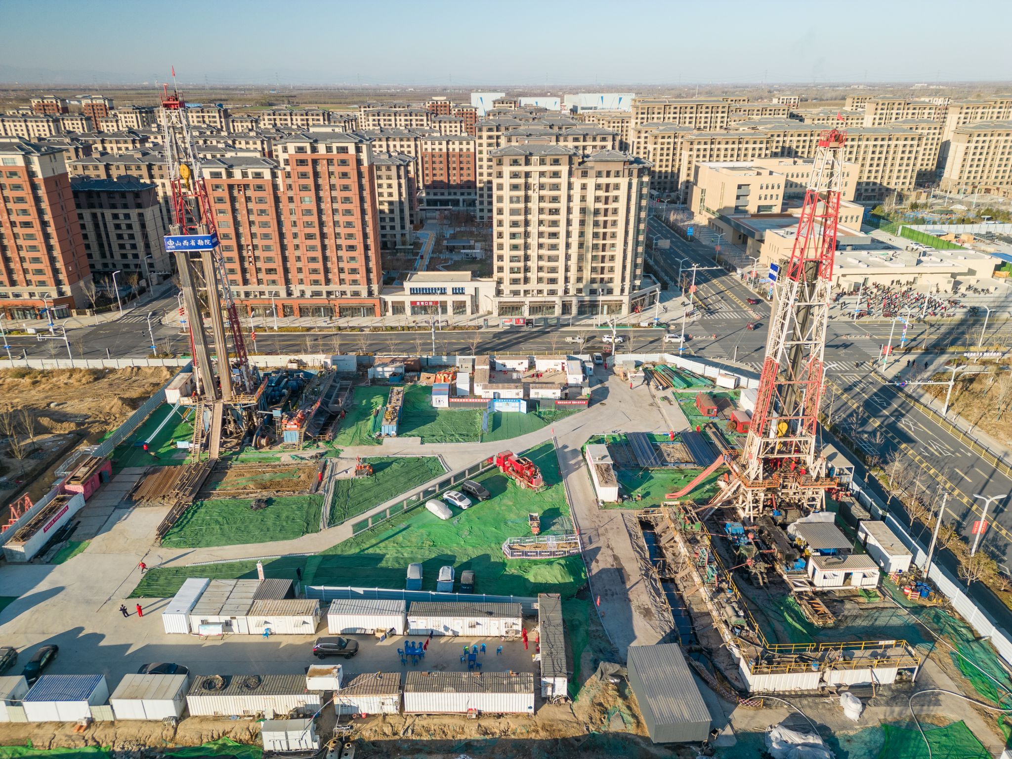 av线上
承建的雄安新区中深层地热能源项目成功出水