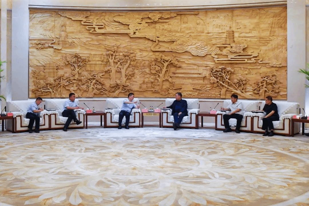 山西建投与晋能控股集团举行工作会谈